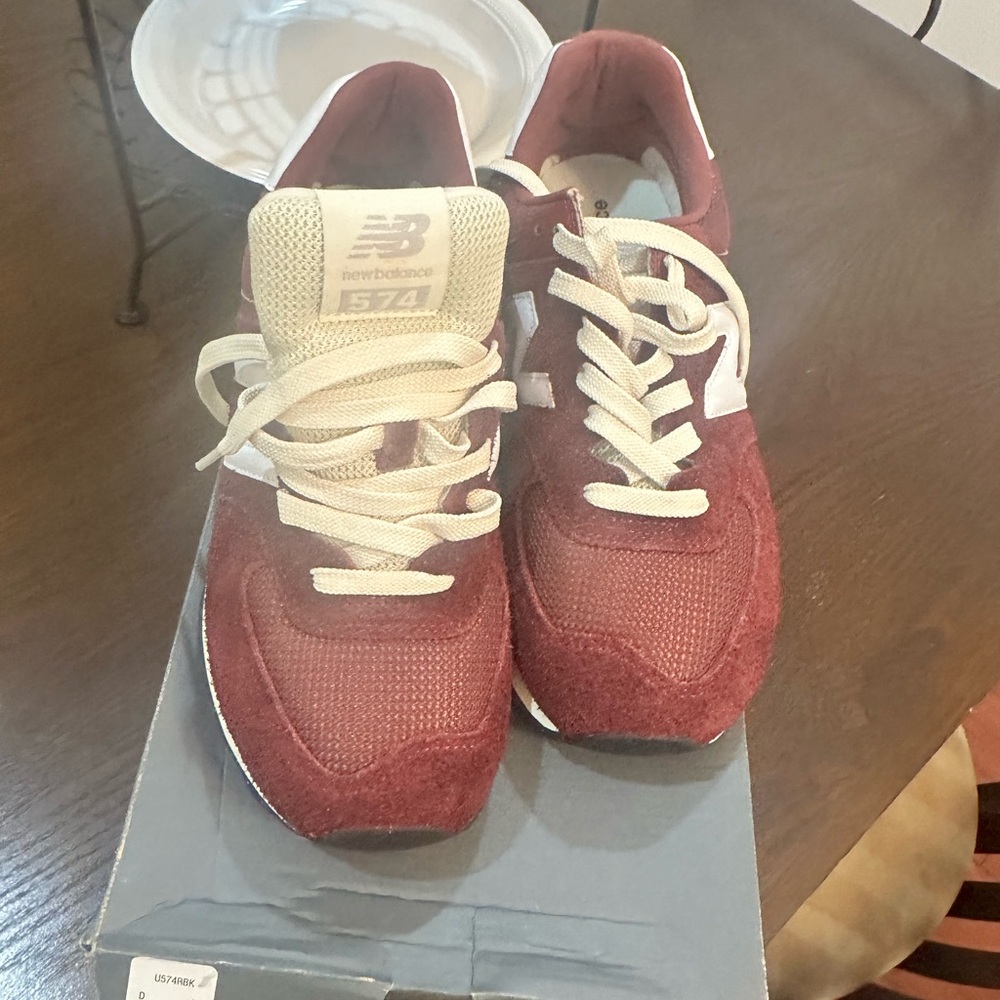 New Balance Burgundy Sneakers - Picture 3 of 3